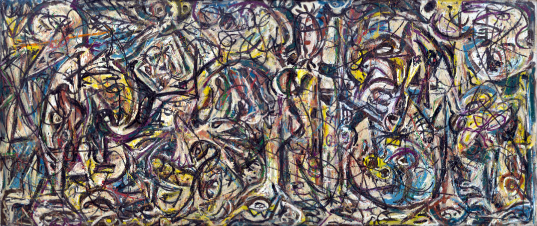 Pollock, There Were Seven in Eight, ca. 1945