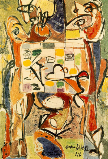 Pollock, The Tea Cup, 1946